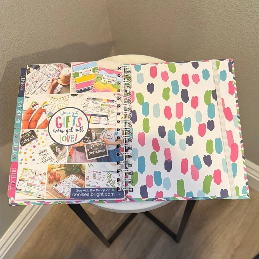 Colorful Budget Binder Notebook
